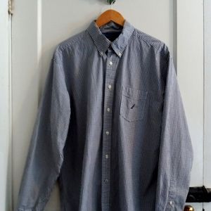 Men's Button down Casual Shirt Nautical size. XL